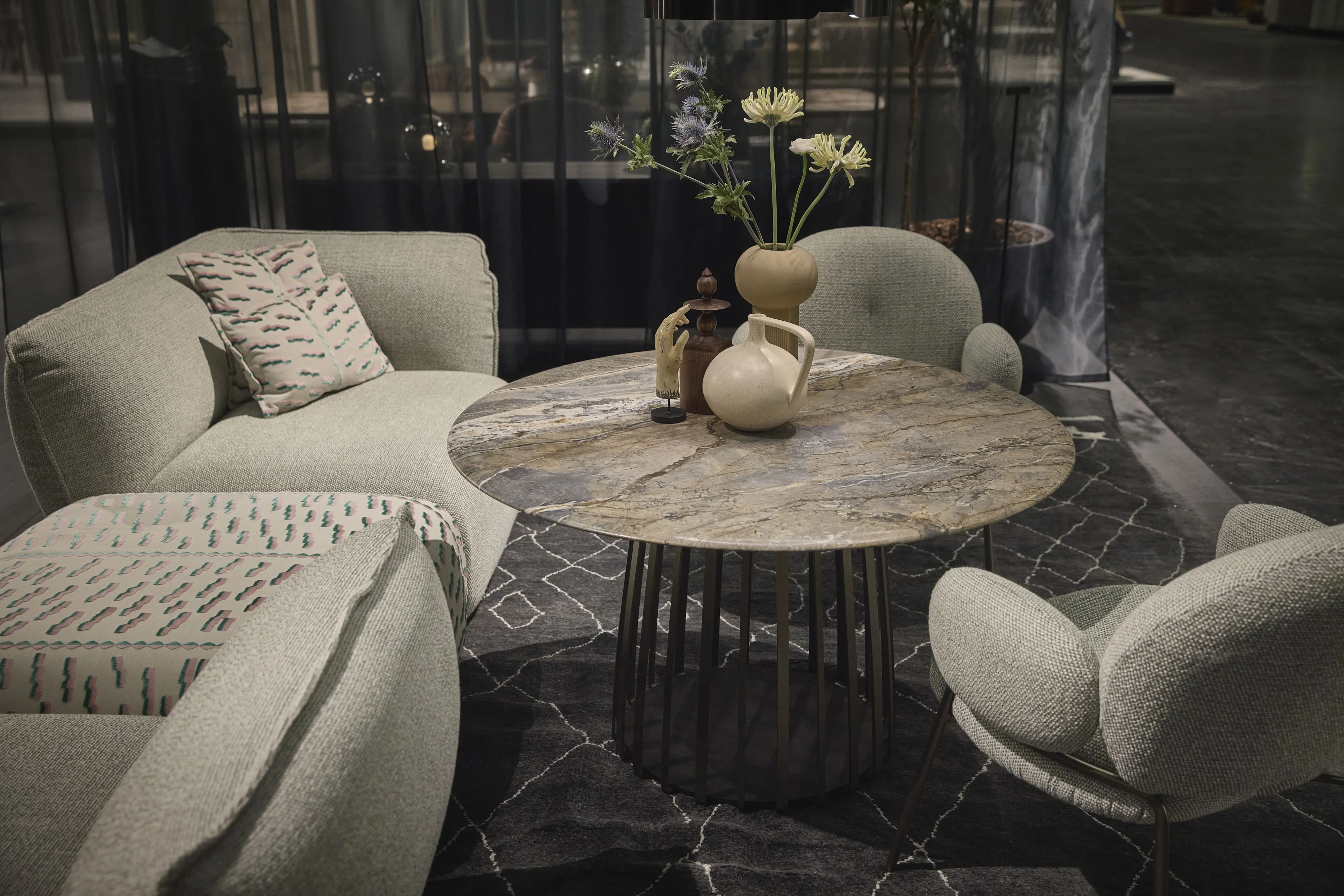 Messebild vom Freifrau Sofa Mila