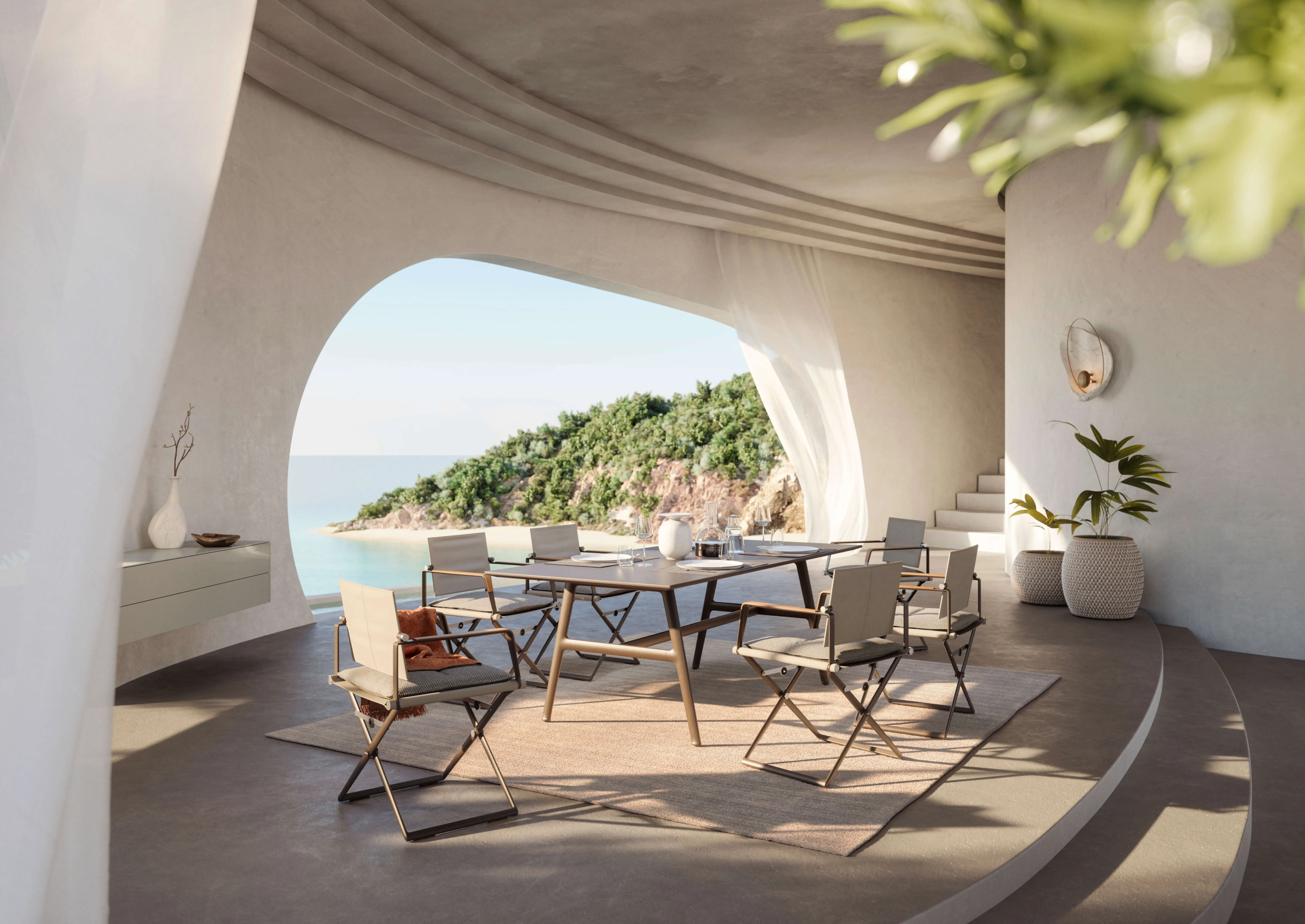 Bild von Dedon Seax Klappstühlen